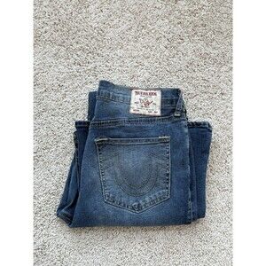 True Religion Jeans Womens 32 Blue Denim Charlie High Rise Vintage Flare Leg